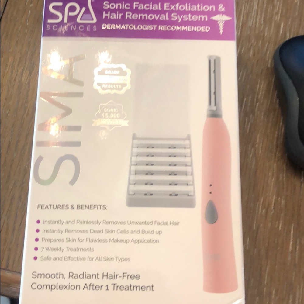 Sima Sonic Facial Exfoliation &Hair Removal System